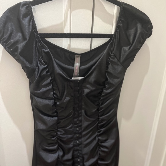 NWT HAZEL BOUTIQUE Black Mini Dress sz Small - Picture 4 of 10